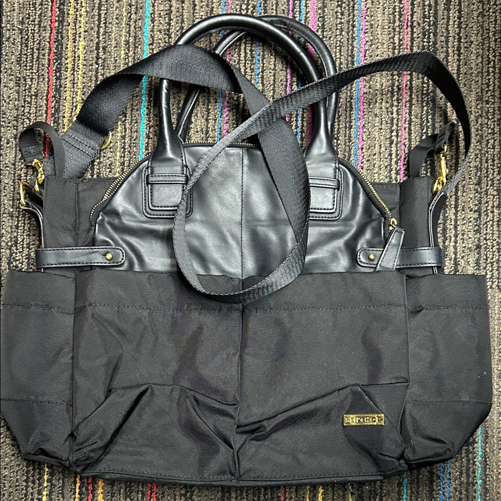 Skip Hop Black Tote Bag